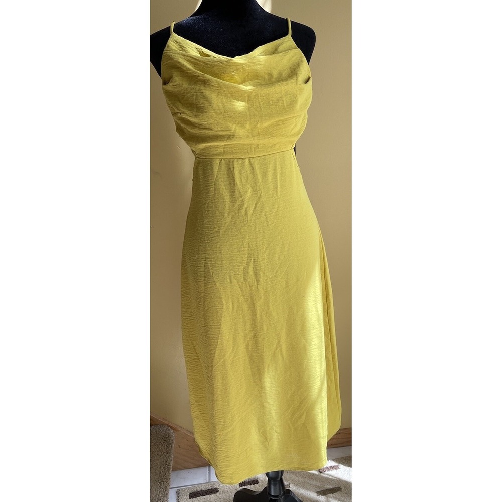 Rolla Coster Dress Bodycon Yellow M